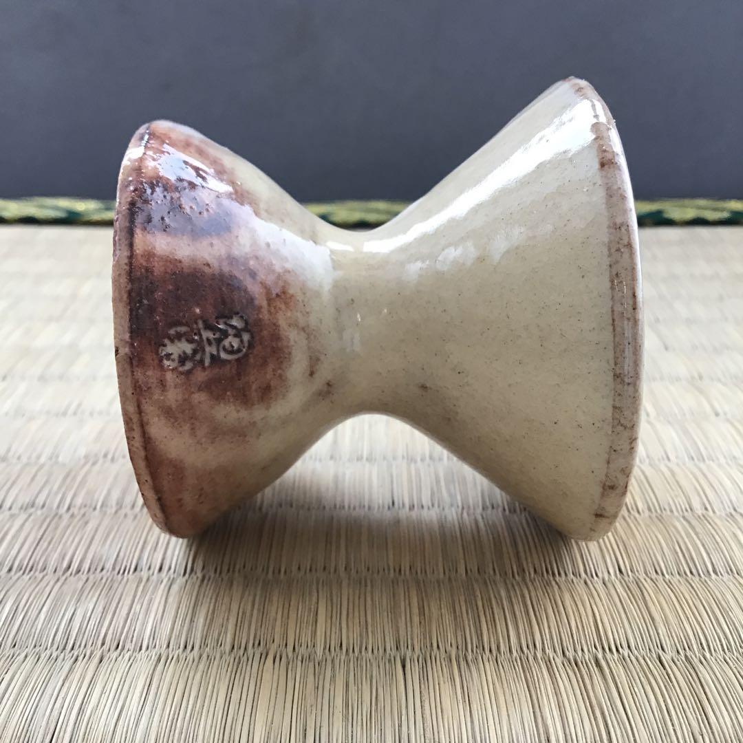 茶道具　萩焼　蓋置　萩千切蓋置　十二代　田原陶兵造　S32FO