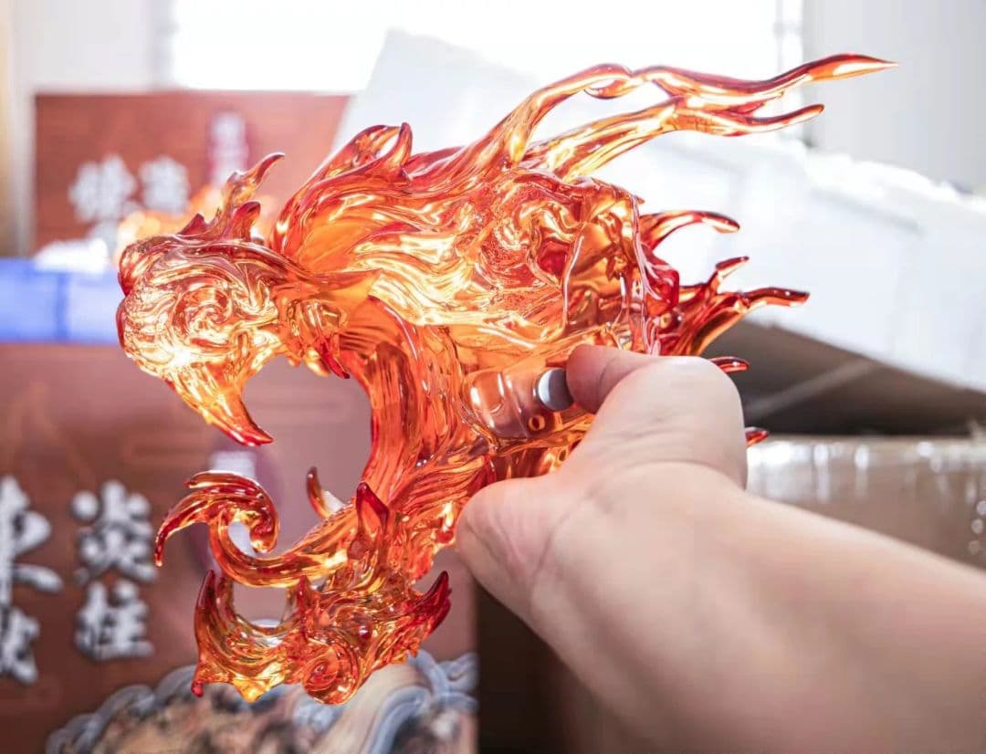 鬼滅の刃 炎柱 煉獄杏寿郎 上弦の参 猗窩座 フィギュア ガレージキット GK