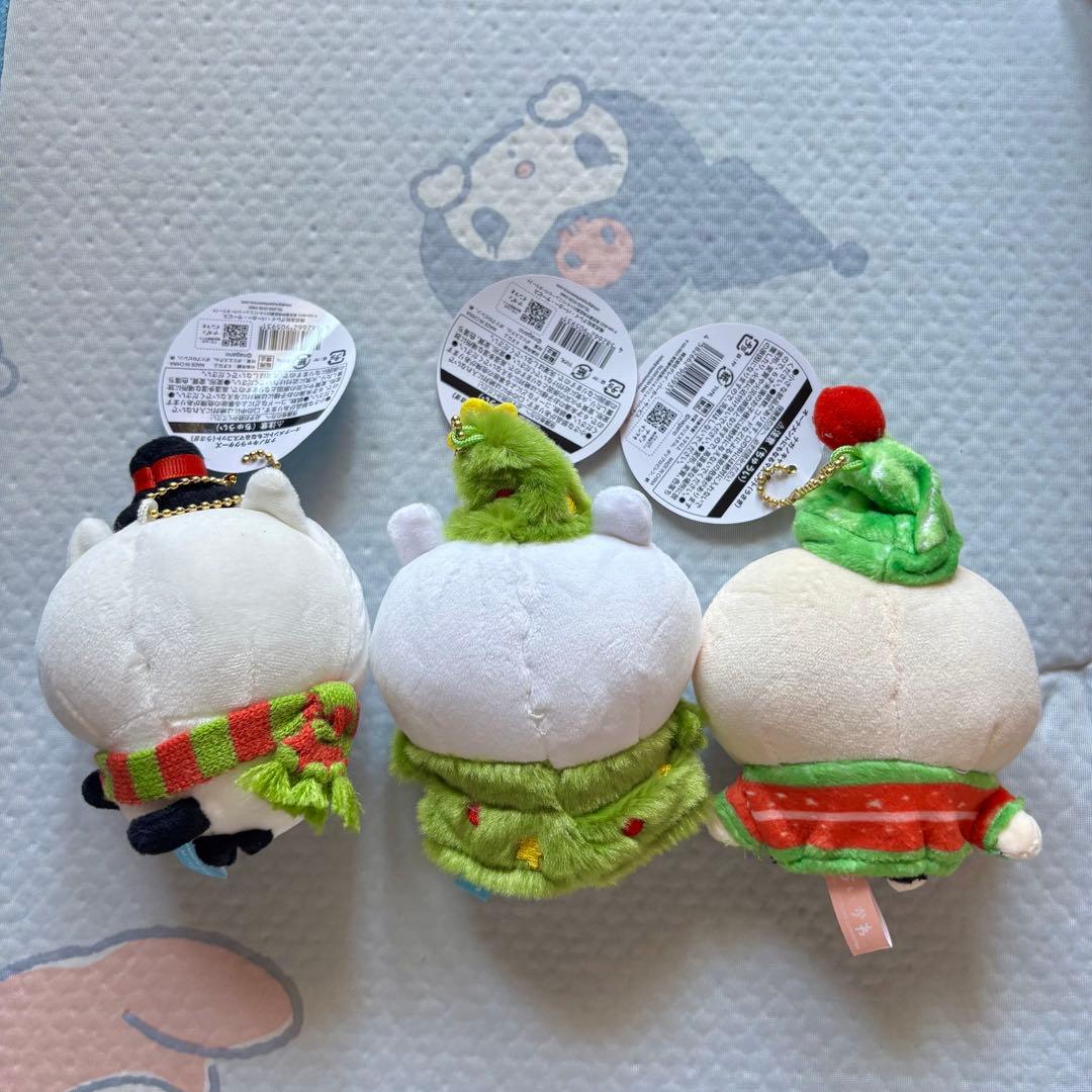 ちいかわ うさぎ ハチワレ ハッピーホリデーなマスコット セット