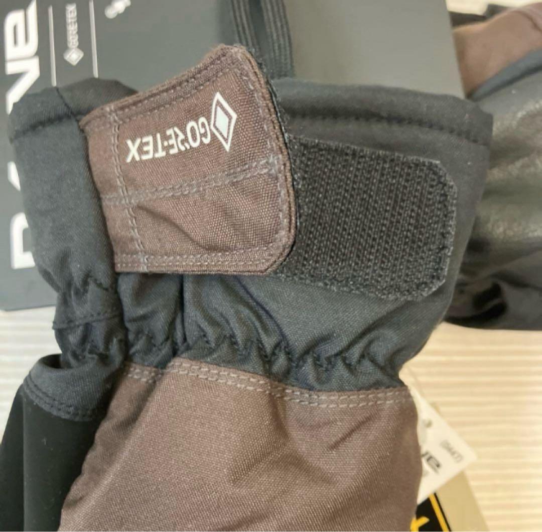 送料無料 新品 DAKINE GORE-TEX メンズ スノーグローブL TAN