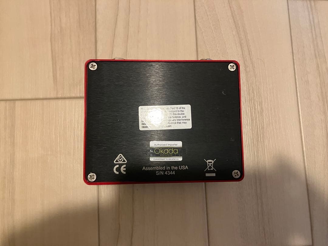 Suhr Eclipse 2chディストーションエフェクター