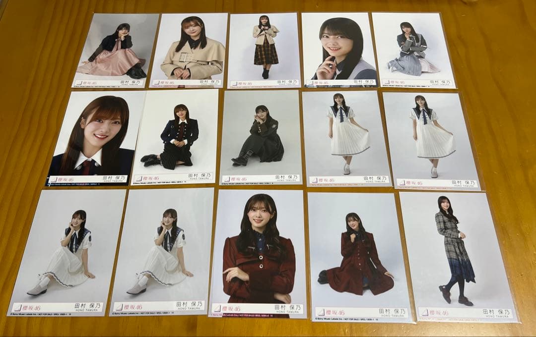 櫻坂46 田村保乃　生写真　47枚　まとめ売り
