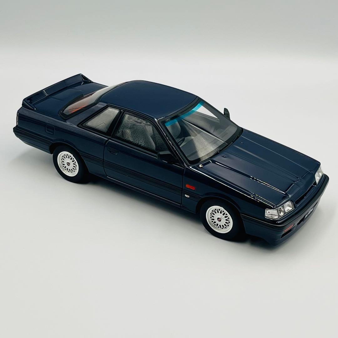 美品 京商 1/18 SAMURAI 日産 スカイラインGTS-R ブルー