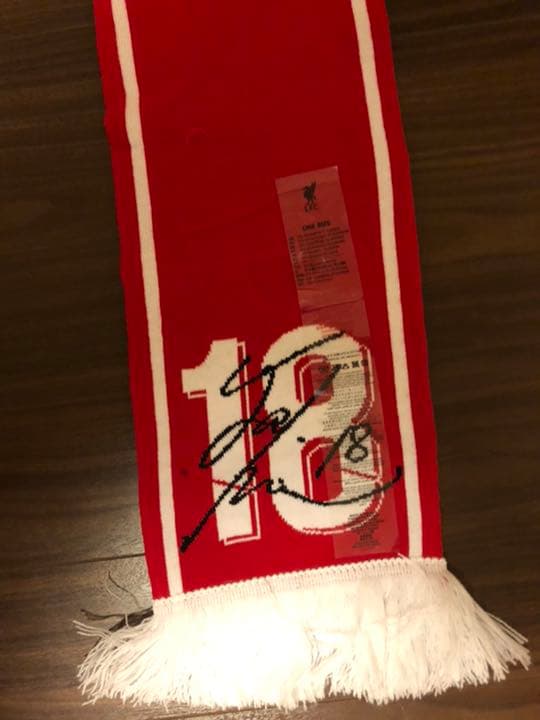 リバプールFC 南野拓実マフラー