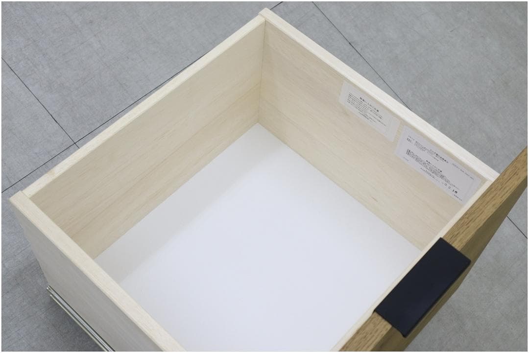 unico ウニコ ADDAY アディ デスクチェスト オープン 木製 オーク材