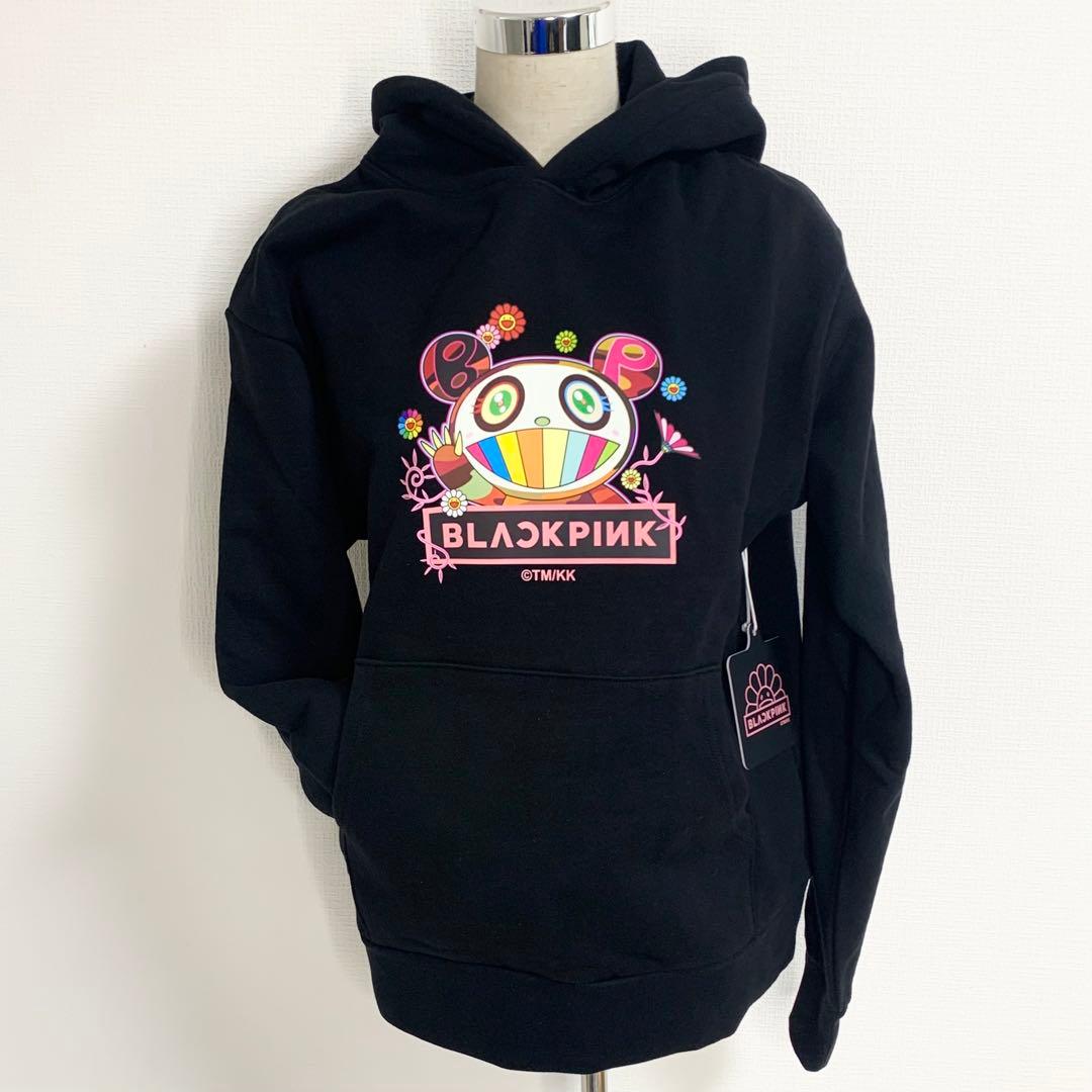 【入手困難】 BLACKPINK × カイカイキキ パーカー L 村上隆 黒
