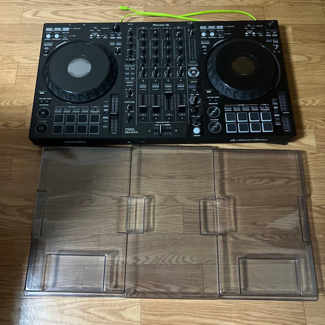 Pioneer DDJ-FLX10 デッキセーバー付き