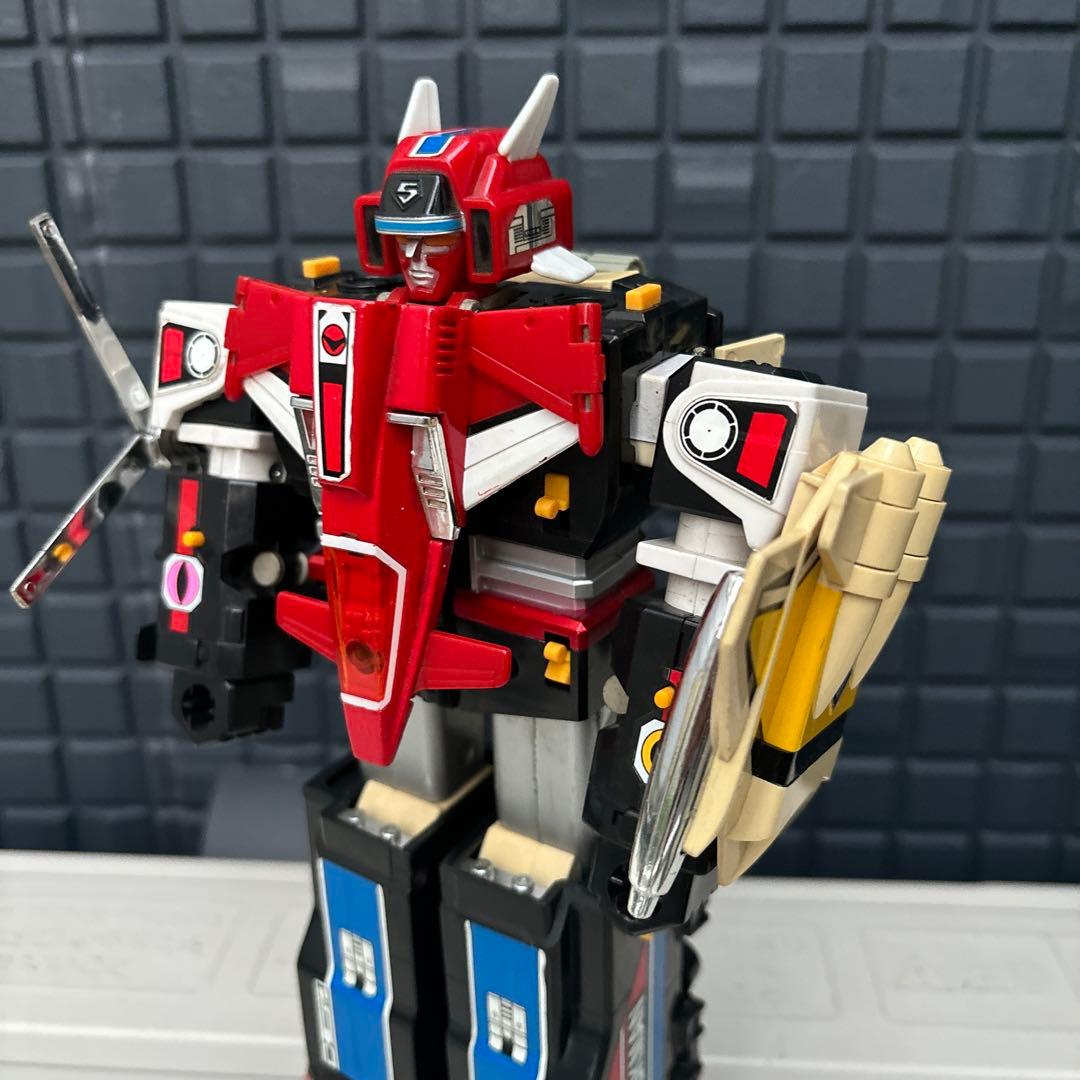 BANDAI 1987年 DX超合金 光戦隊マスクマン 光速合体グレートファイブ