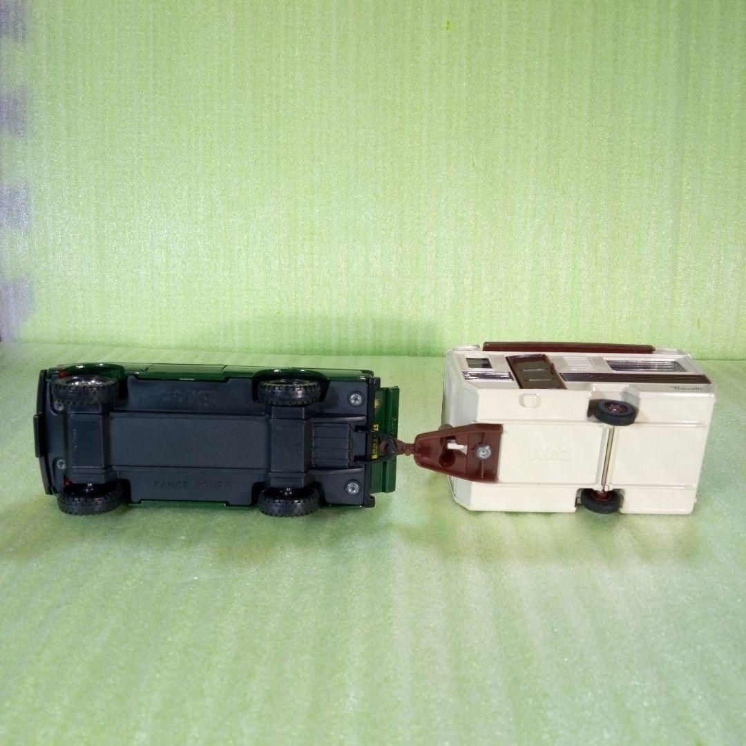 CORGI Collection　RANGE ROVER & CARAVAN