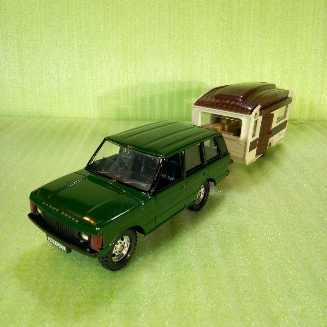 CORGI Collection　RANGE ROVER & CARAVAN