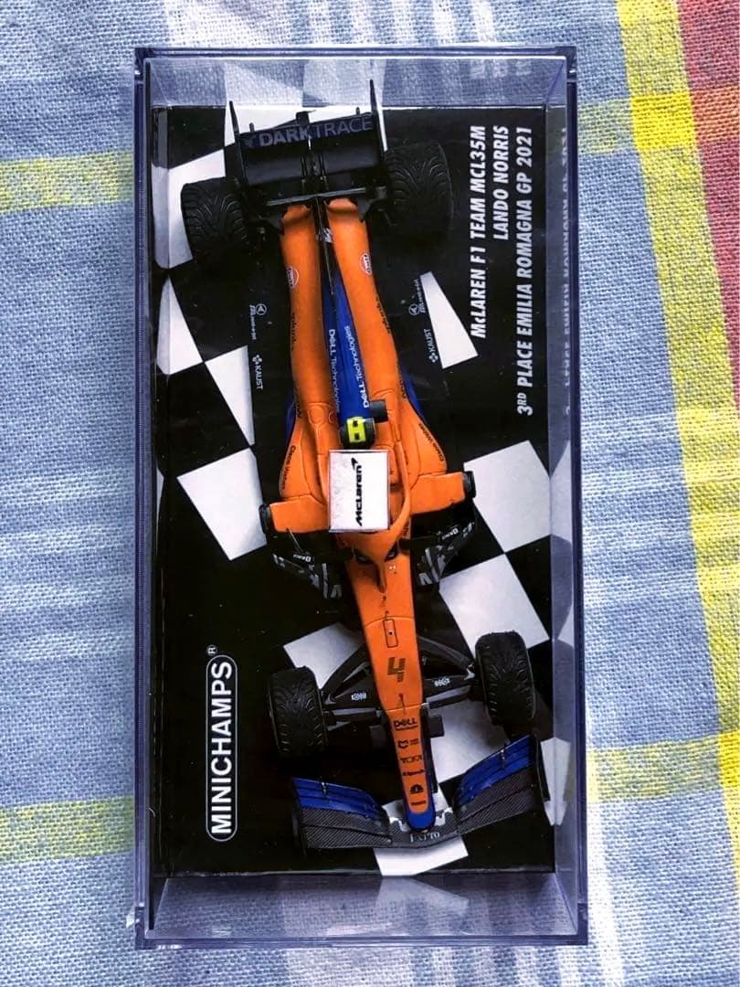 ミニチャンプス 1/43 マクラーレンMCL35M ランド・ノリス 480個限定