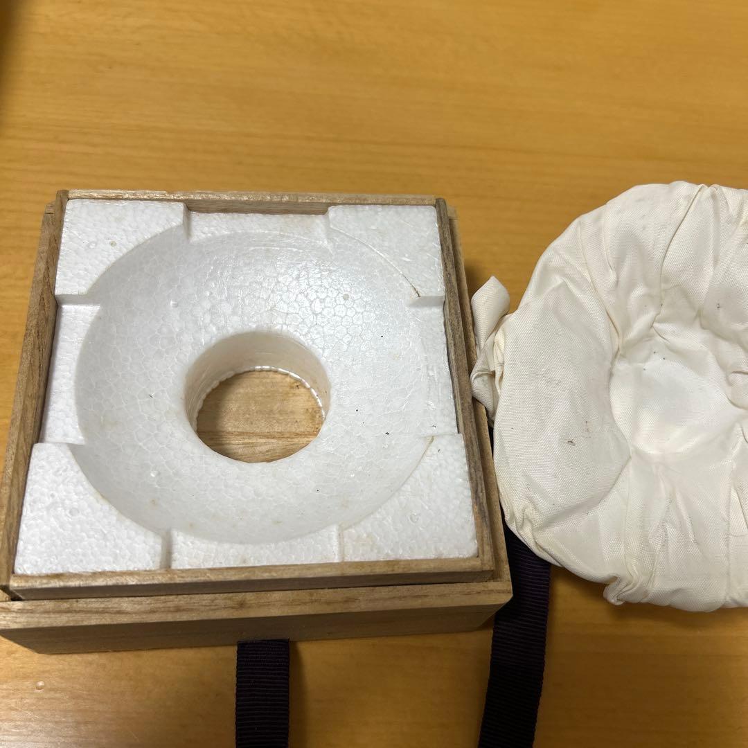 刻印あり純銀　銀盃　記念盃　木箱付き