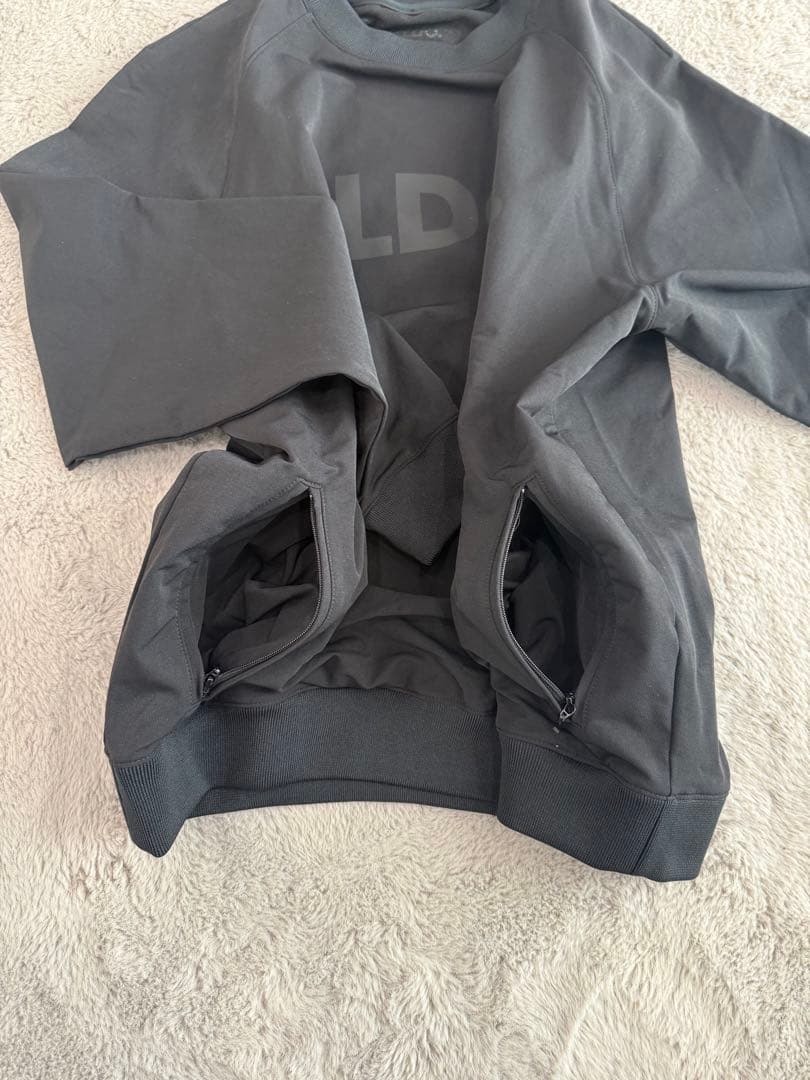 SLDO. × AddElm ダブルクロスストレッチプルオーバー　Ｌ