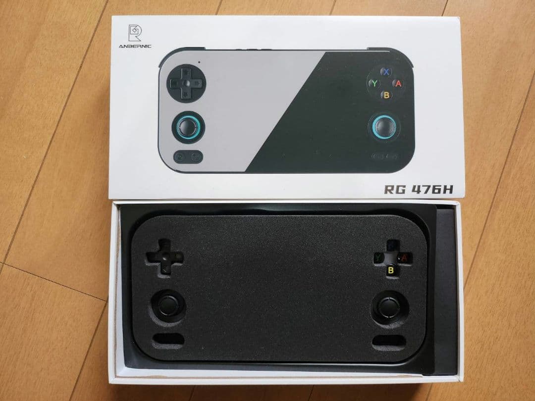 Anbernic RG476H ゲーム ブラック 箱付き