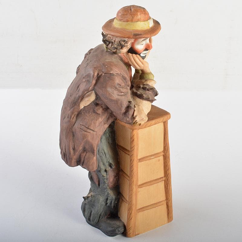 台湾製　Flambro　Taiwan　フィギュリン　ピエロ　道化師　CR7066