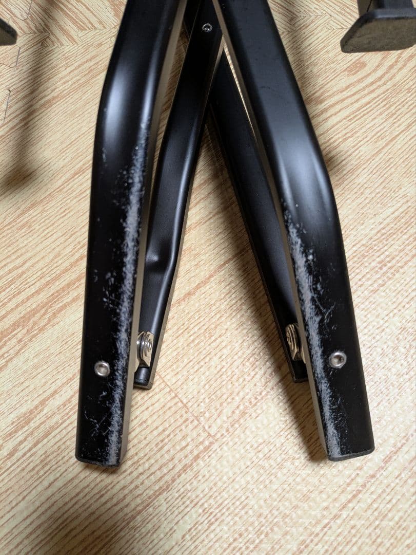 2脚セット peak ローチェア グレー ドリンクフォルダー、収納袋付