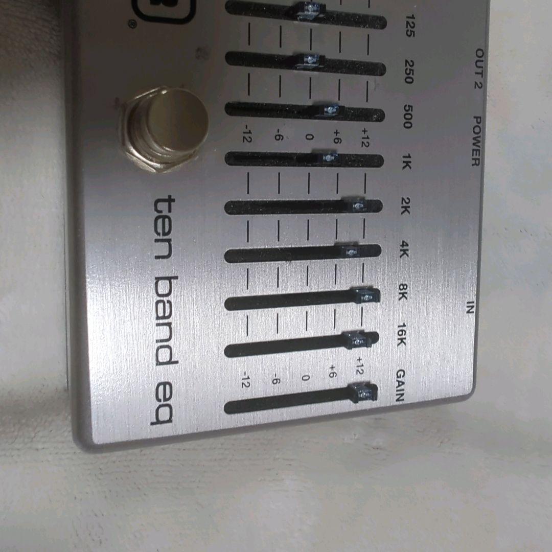 MXR M108S 10 Band Equalizer グラフィックイコライザー