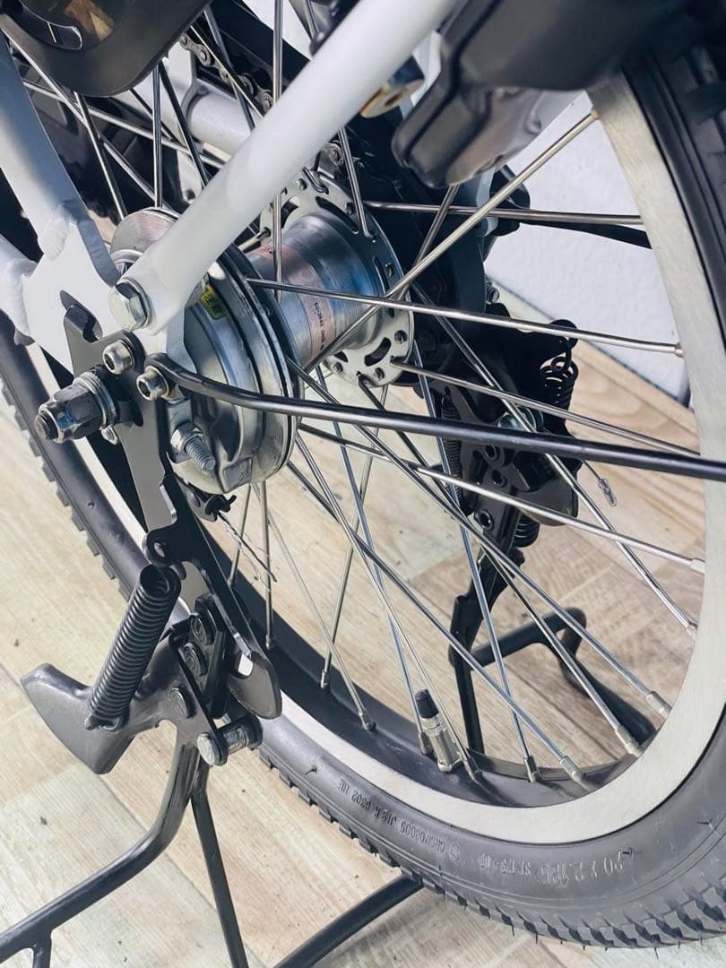 ★2953ヤマハ8.7アンペア 20インチ子供乗せ電動アシスト自転車