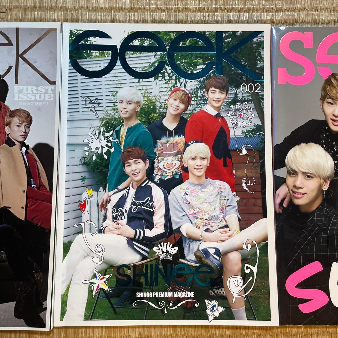 SHINee seek 〈vol.1~3〉 + アクリルキーホルダー付き