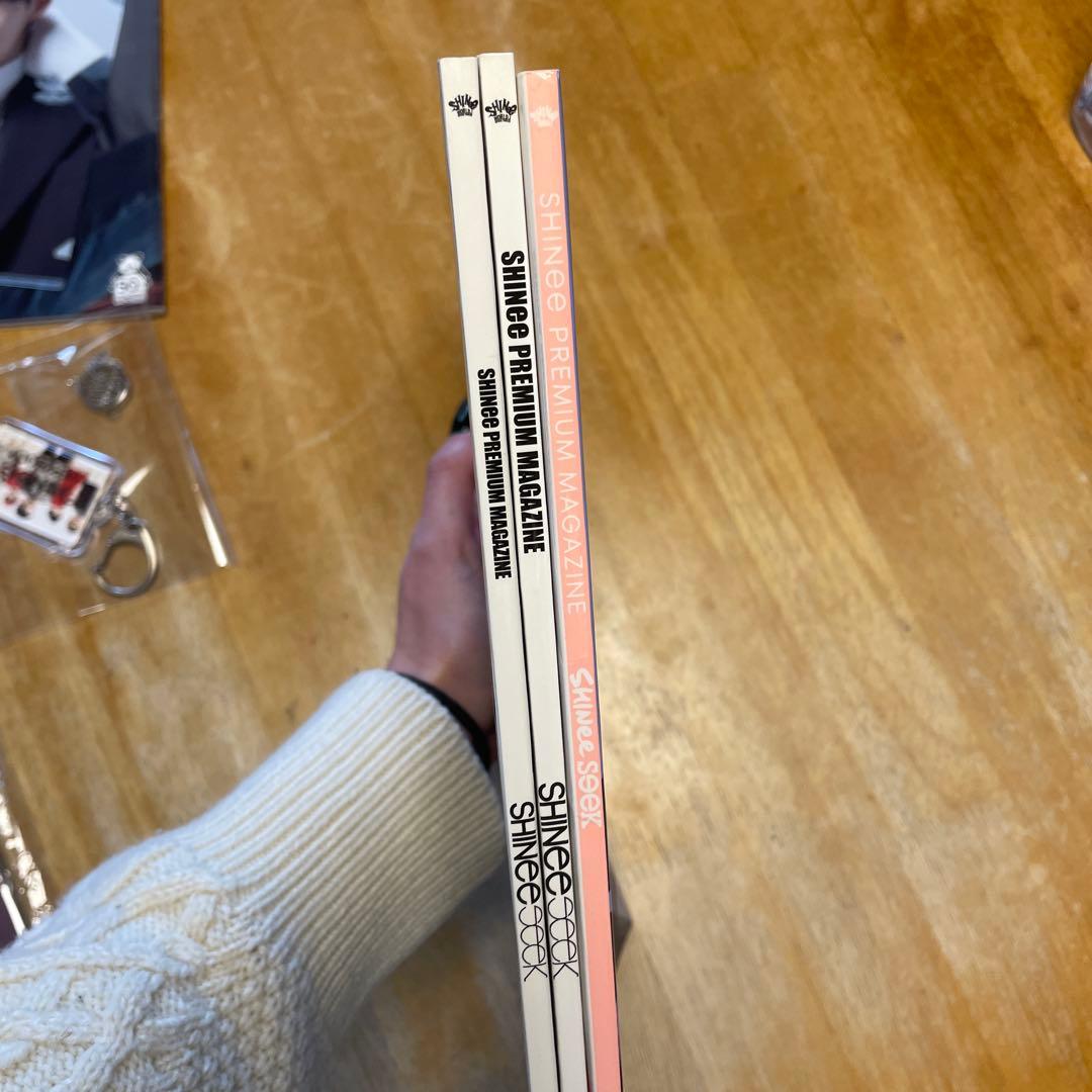 SHINee seek 〈vol.1~3〉 + アクリルキーホルダー付き