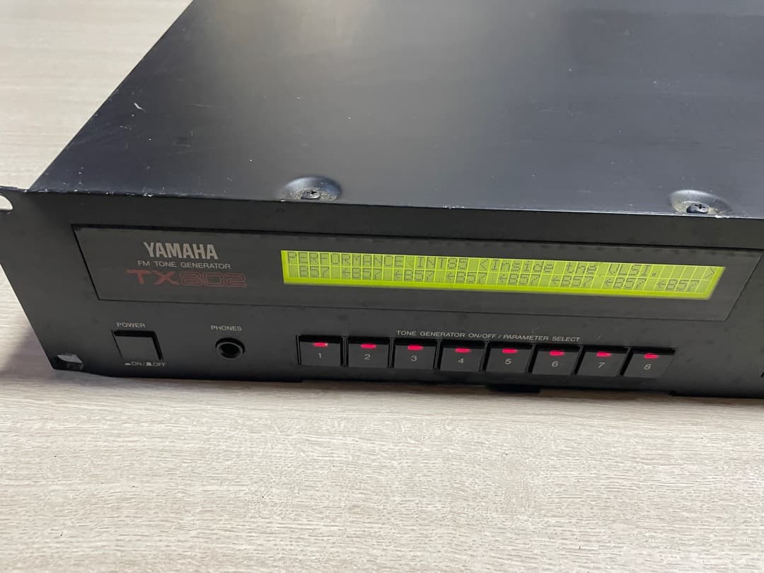 YAMAHA TX802 シンセサイザー 稀少