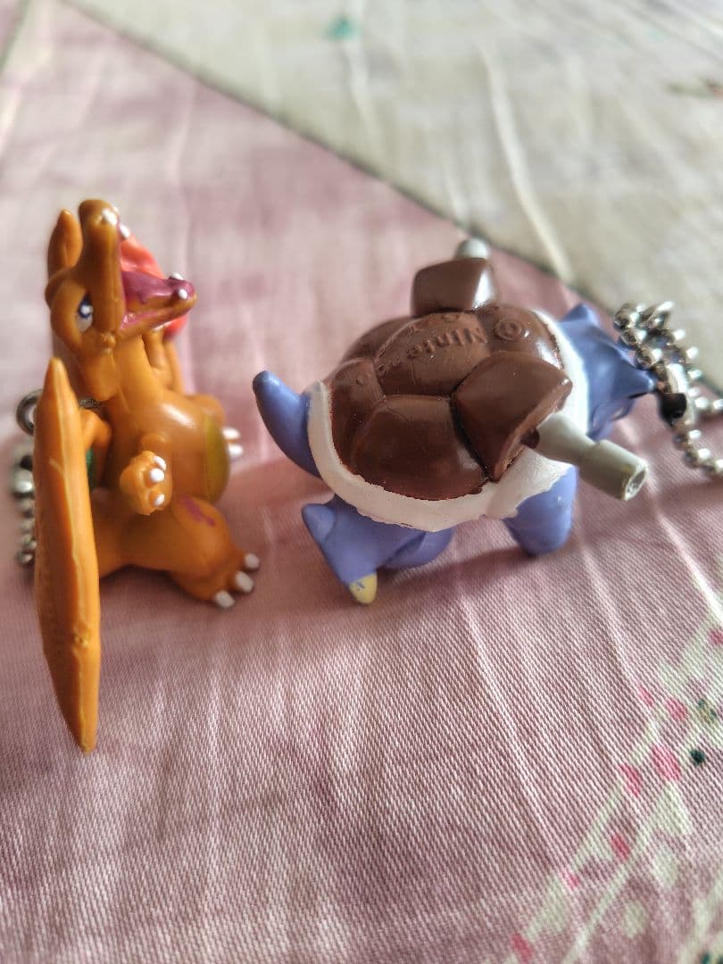 リザードンとカメックス キーホルダー