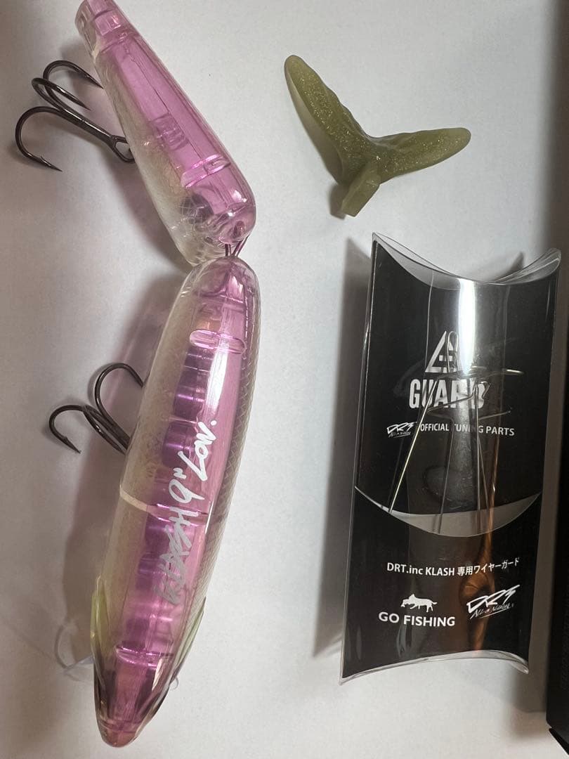 DRT クラッシュ9 Low 長谷川ピンクV3 トランスファーテール　Gガード
