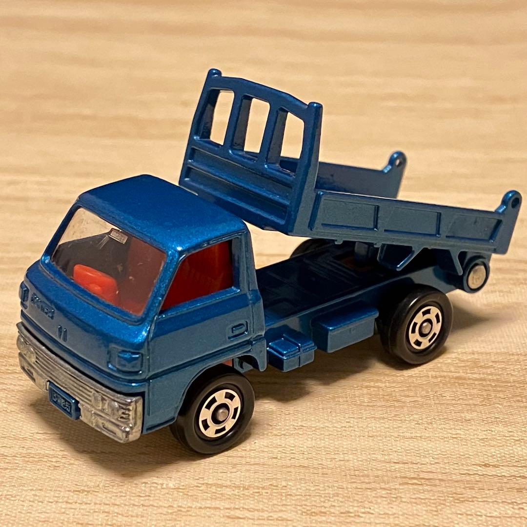 トミカ 三菱 キャンター ダンプトラック ブルー2 No10 1/72