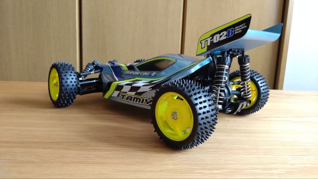 タミヤ 1/10RC プラズマエッジ Ⅱ TT-02B オプション付 ジャンク