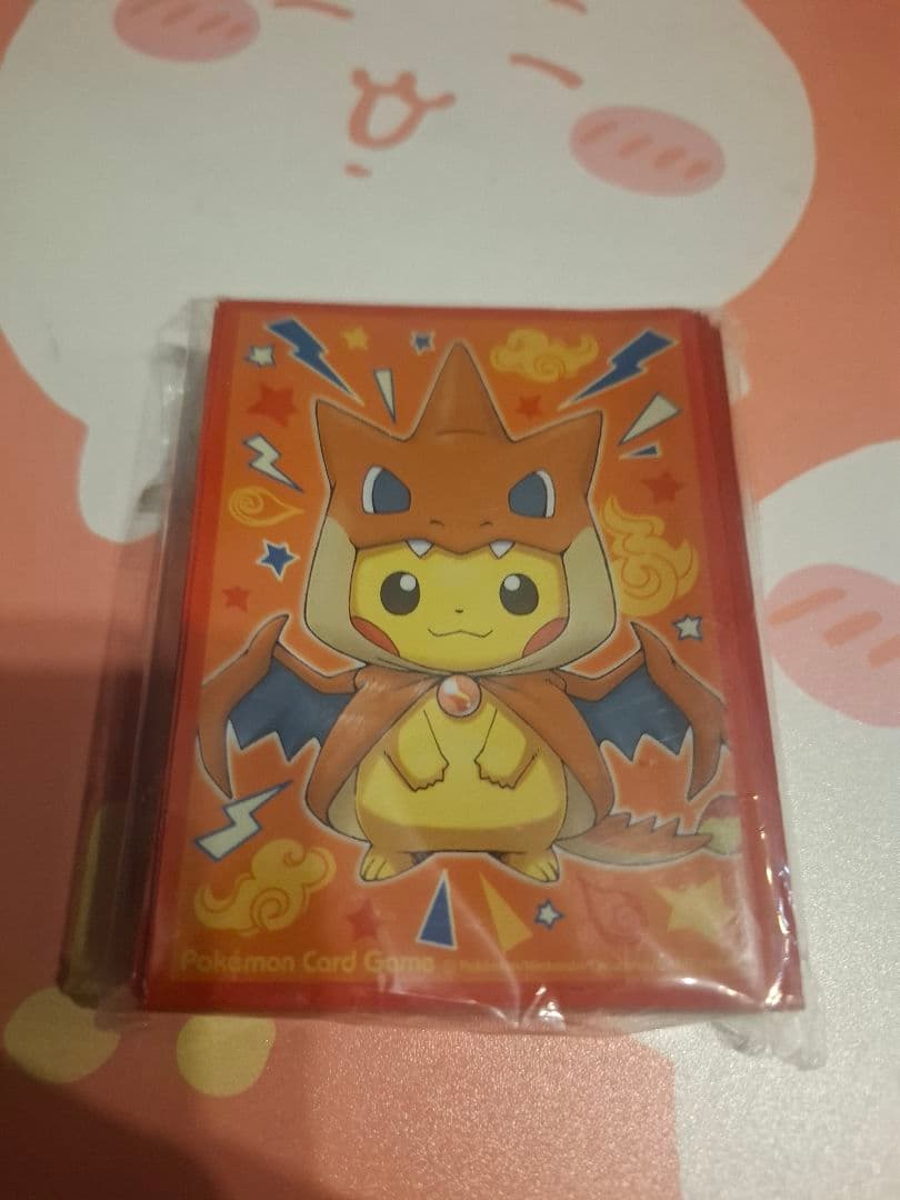 未開封　デッキシールド　メガリザードンY ポンチョを着たピカチュウ　2個