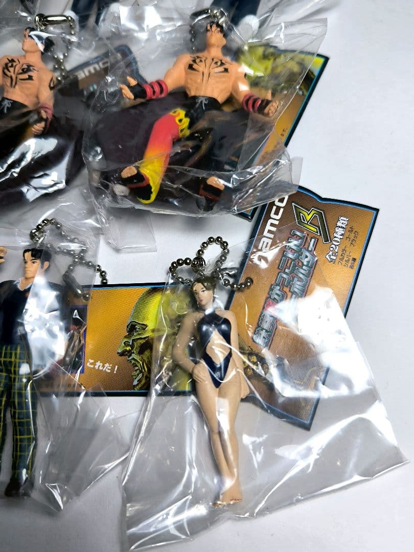 鉄拳 フィギュアキーホルダー 10個セット