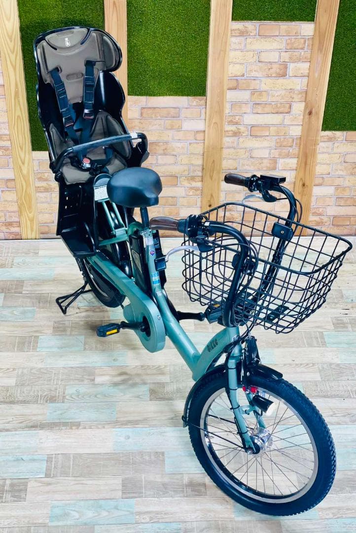 愛知静岡配送可 激レアカラー ビッケ 子供乗せ電動アシスト自転車 H1531