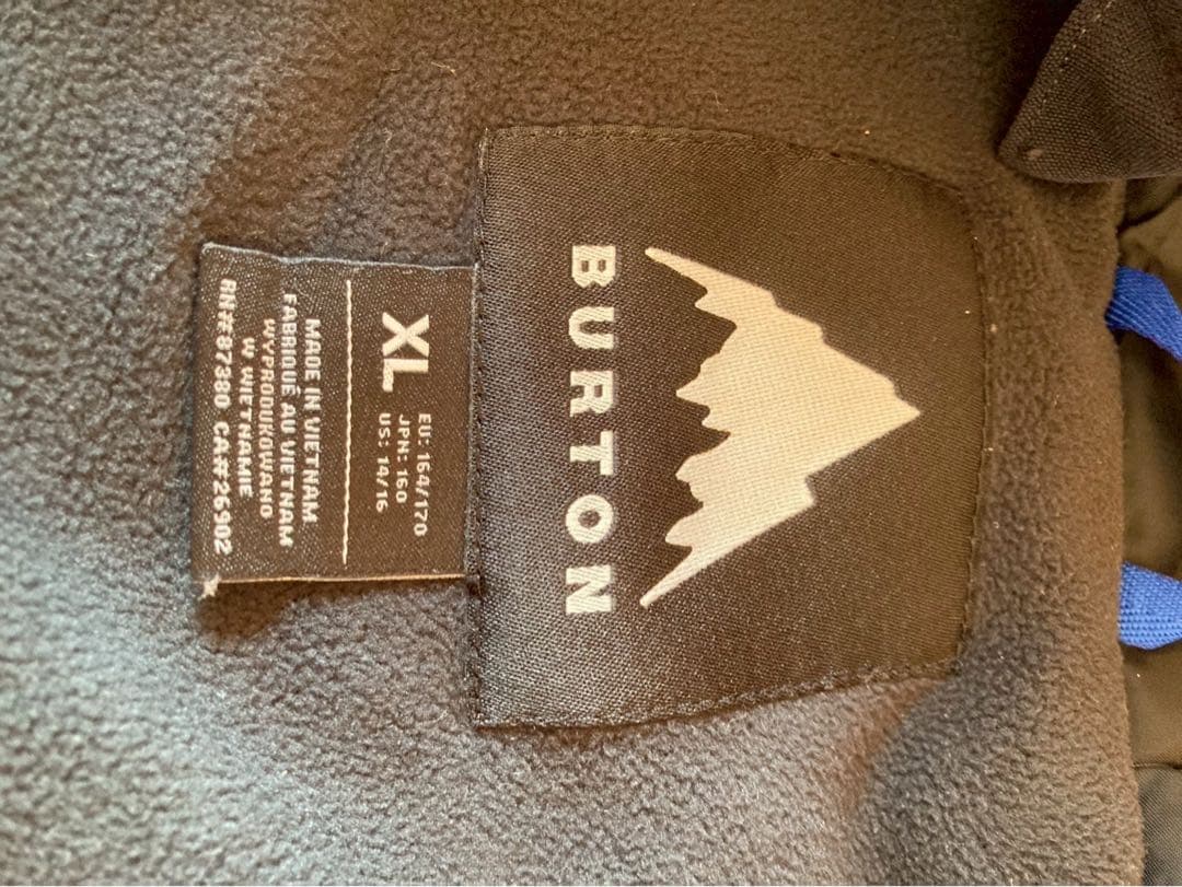 バートン　キッズウェア上下セット　サイズXL