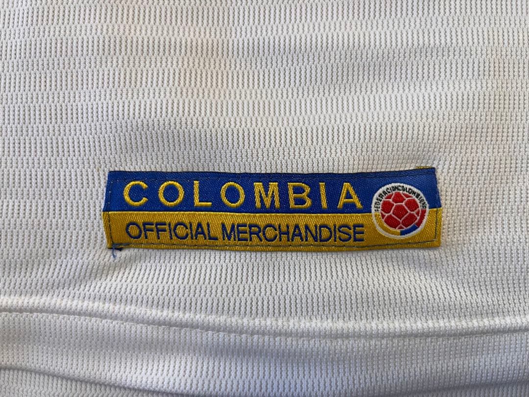 バルデラマ　コロンビア代表　ユニフォーム　レア　1998年W杯時代デザイン