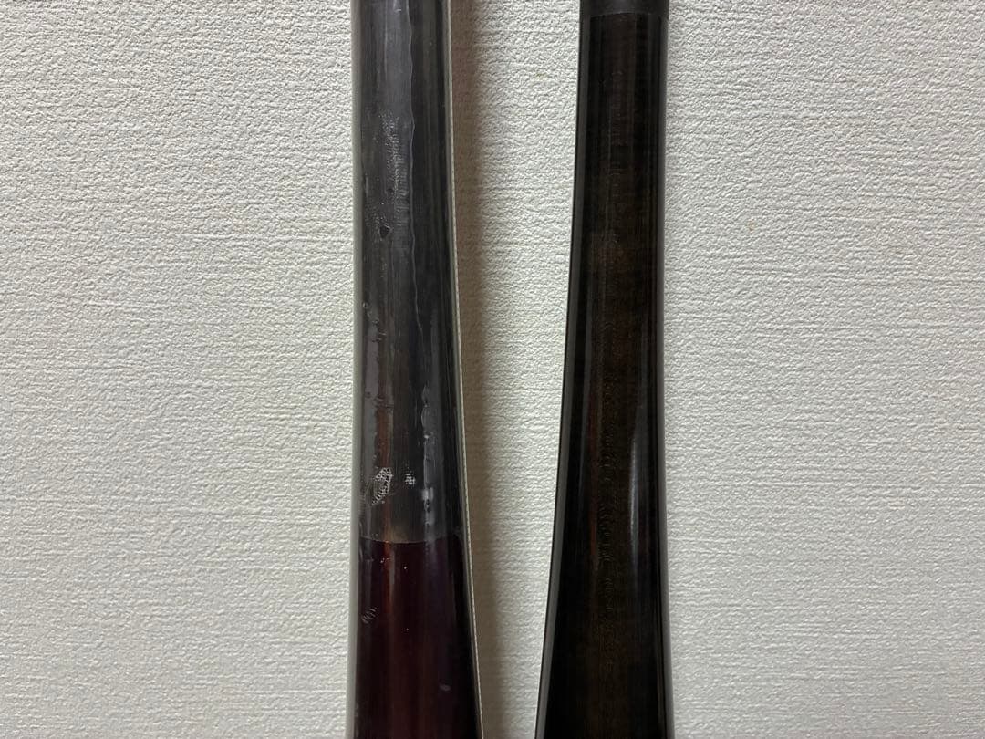 ヤナセ　新品未使用　硬式木製バット　2本セット 長さと重さは説明欄にあります。