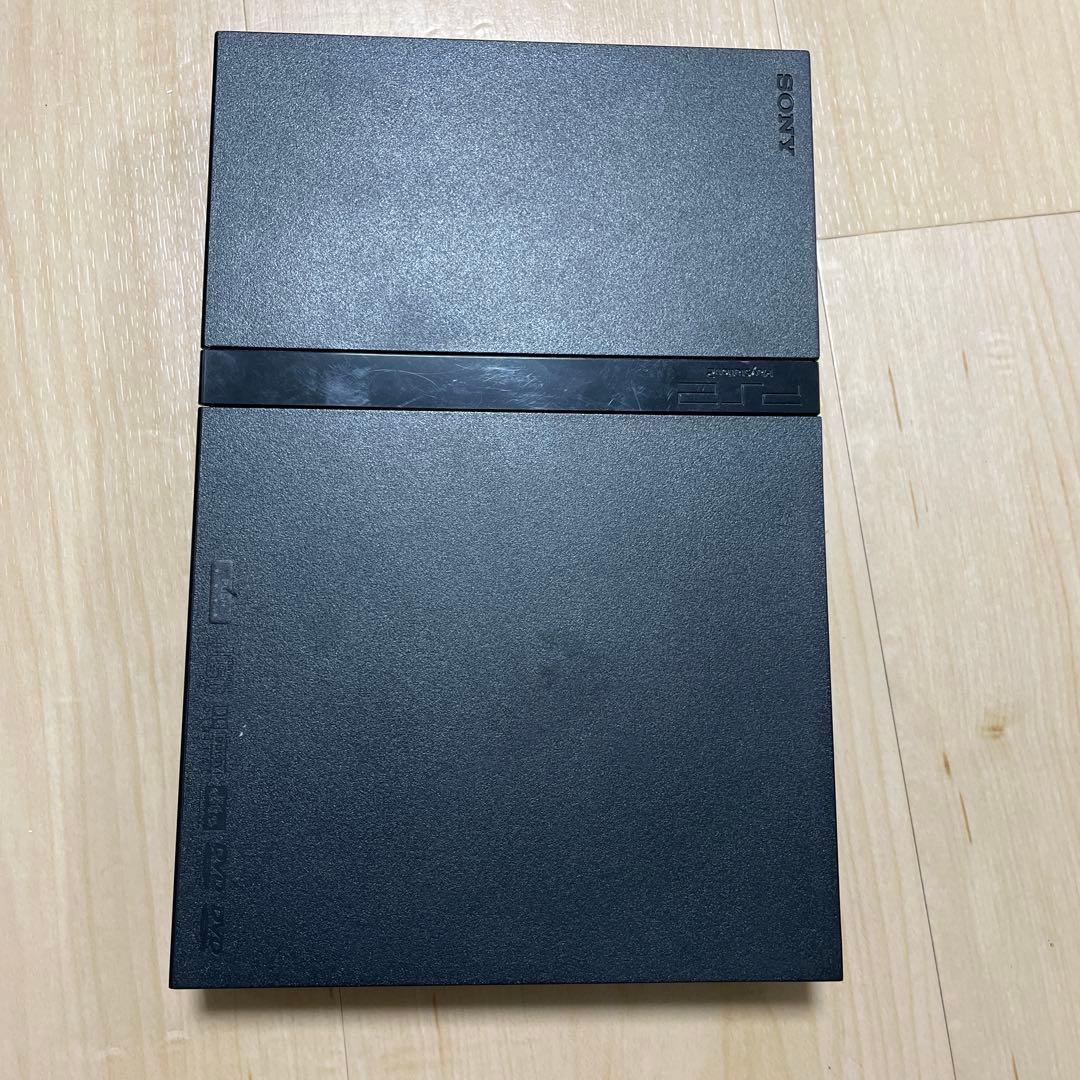 PS2 黒 SCPH-70000 本体 縦置スタンド ドラゴンボール他