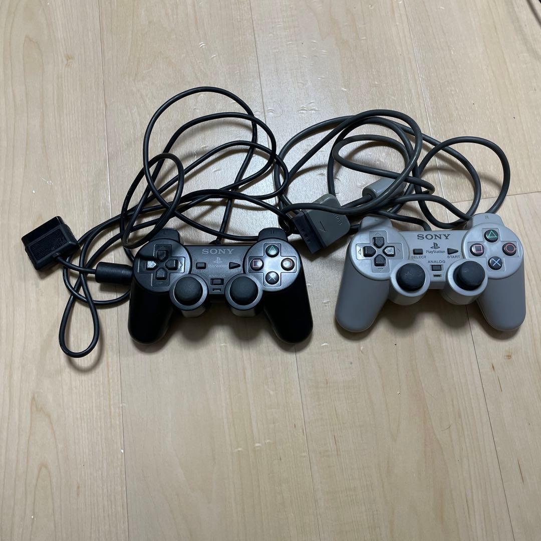 PS2 黒 SCPH-70000 本体 縦置スタンド ドラゴンボール他