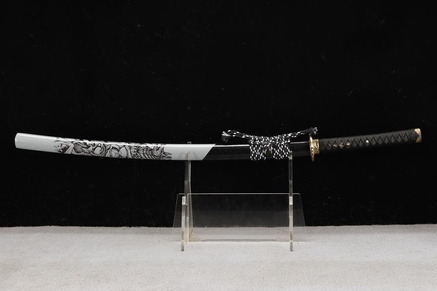【武士一狼画】 日本刀 模造刀 居合刀 斬馬刀 龍泉剣 清剣 唐刀 漢剣