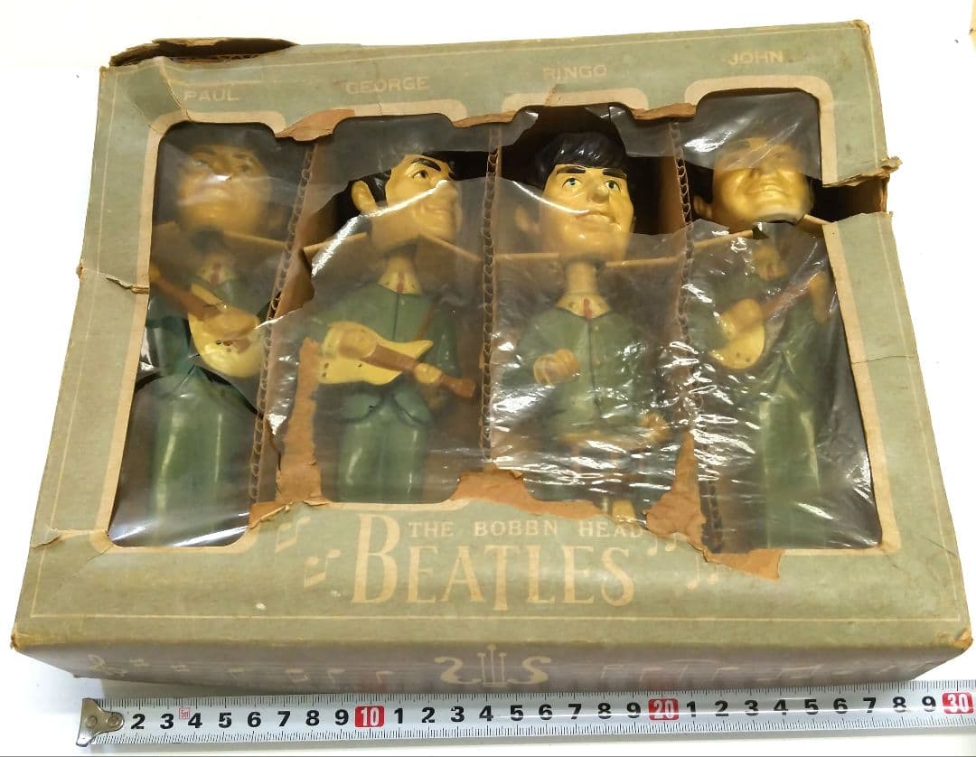 ヒ*デ様 1964`sビートルズ バブルヘッドフィギュアセット