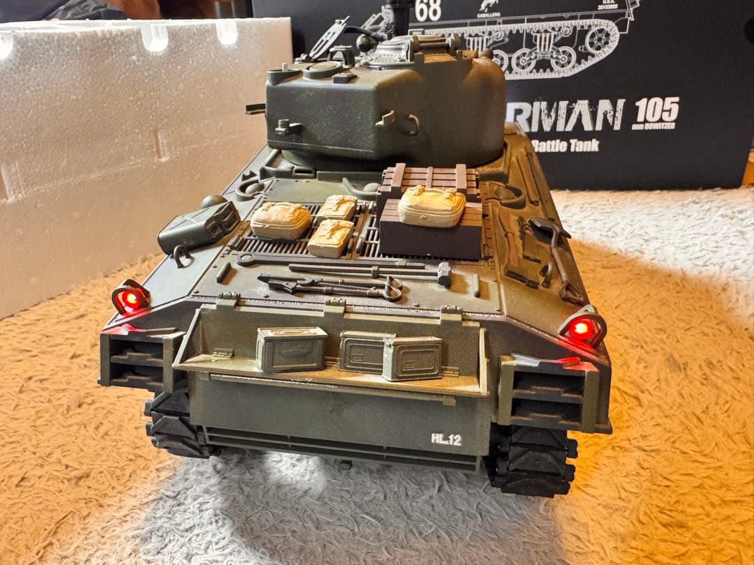 戦車モデル M4A3 SHERMAN 1:16