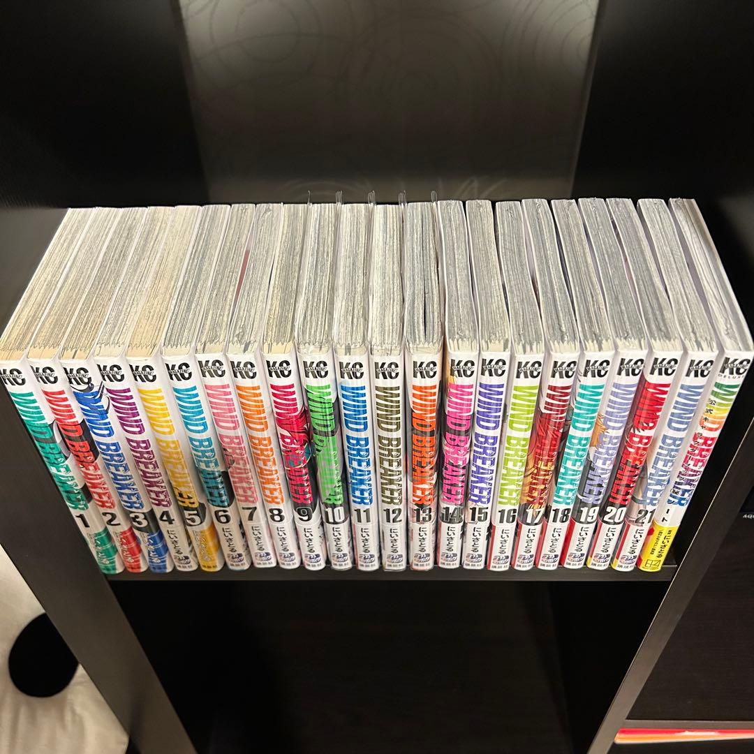 【全巻初版】WIND BREAKER ウィンブレ　全22巻＋キャラブック＋おまけ