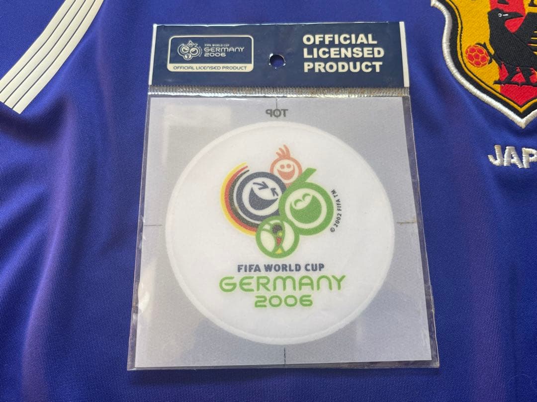 2006 日本代表オーセンティックユニフォーム 7 中田英寿 O