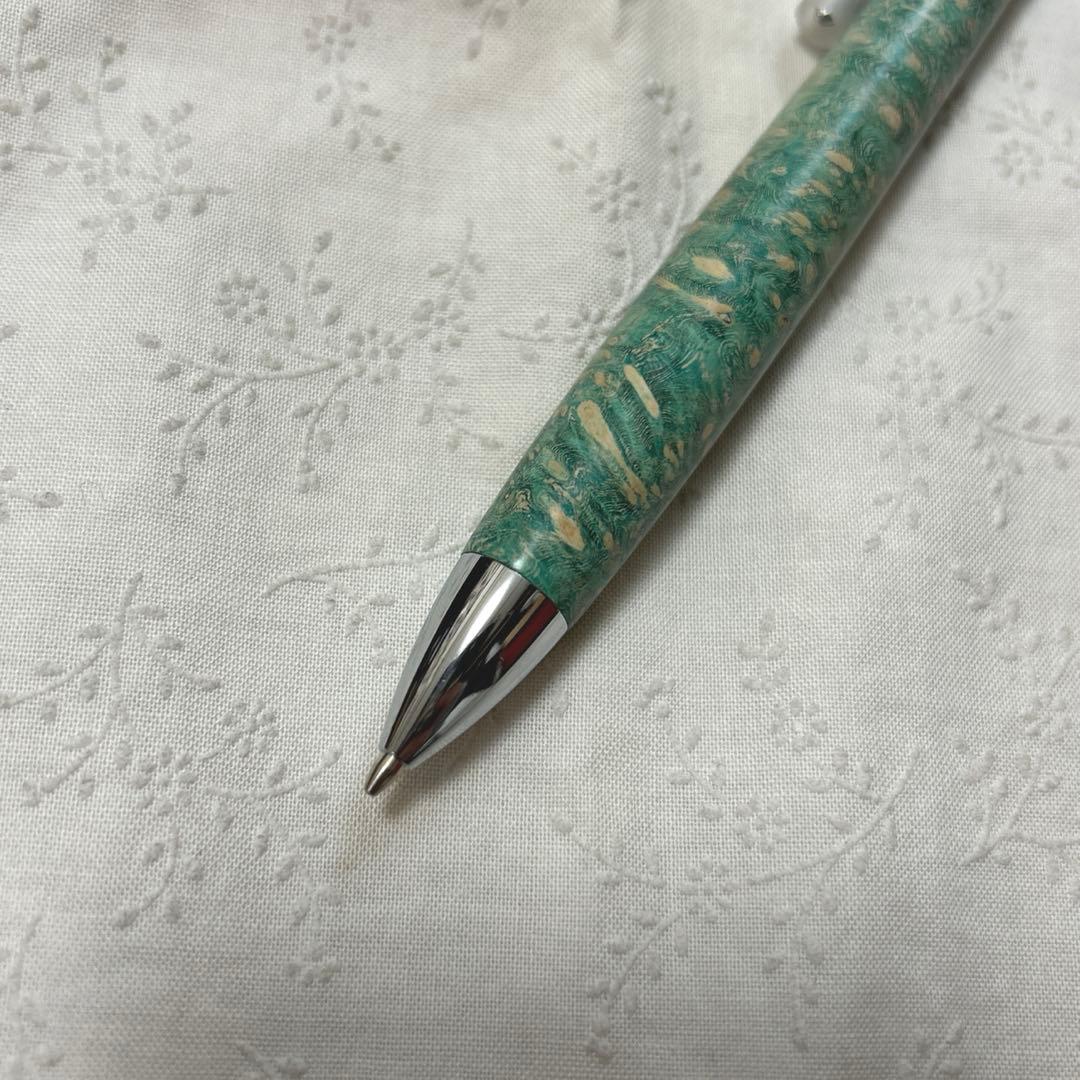 木軸シャーペン スタビライズドウッド 富士瘤クラフト