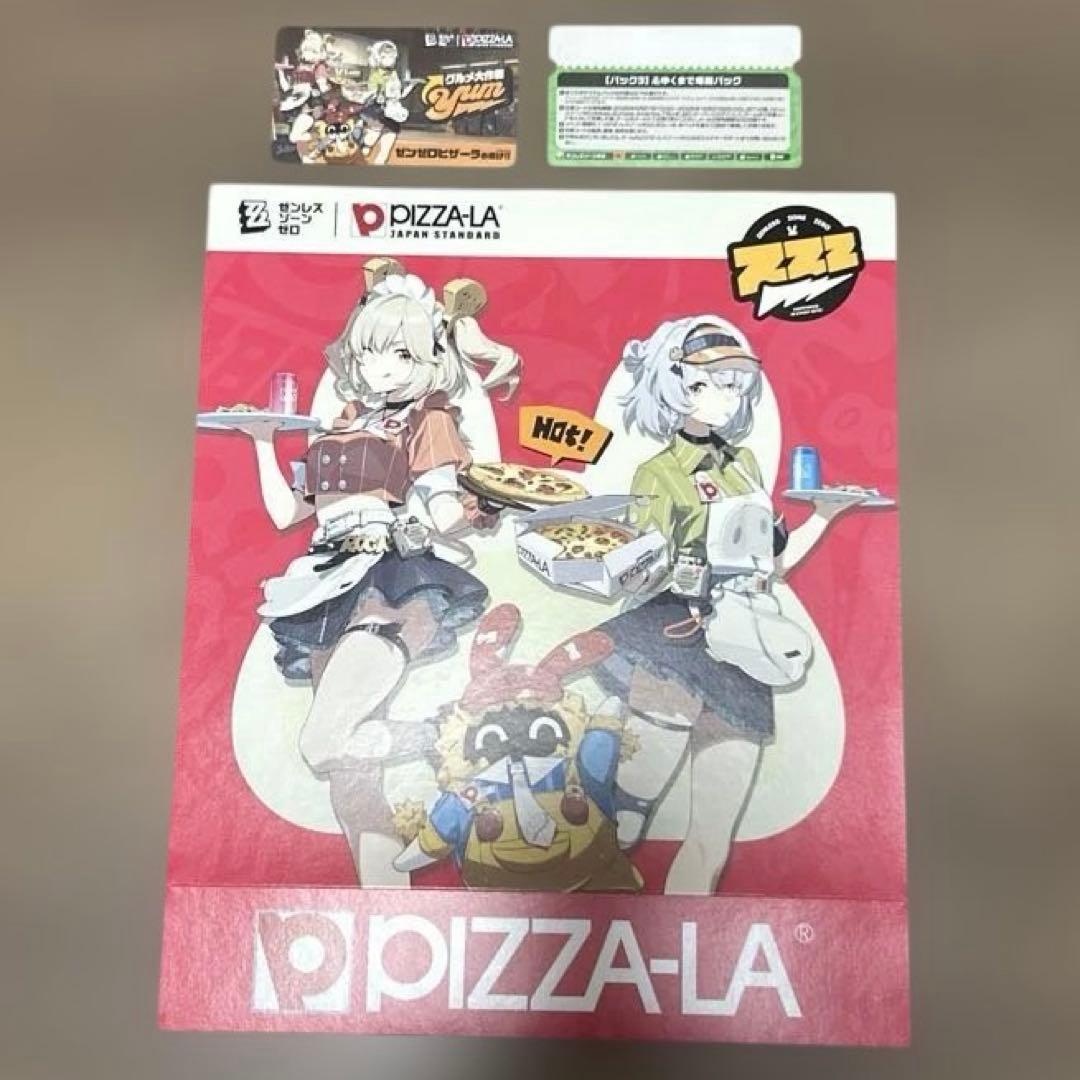 【新品・特典付】ゼンレスゾーンゼロ アンビー、ニコ フィギュア&ピザーラコラボ