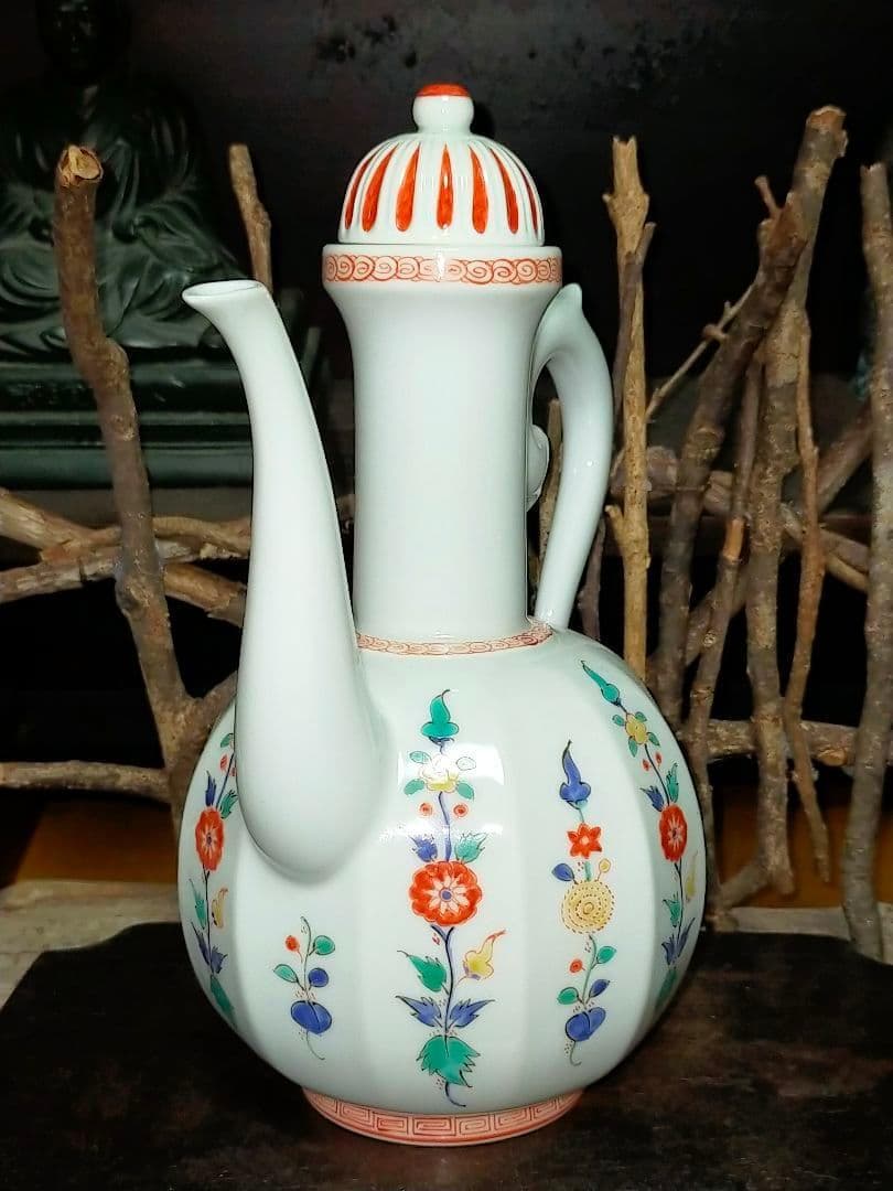 ♥人間国宝♥　13代　♥酒井田柿右衛門♥　水差し　水注ぎ　注水