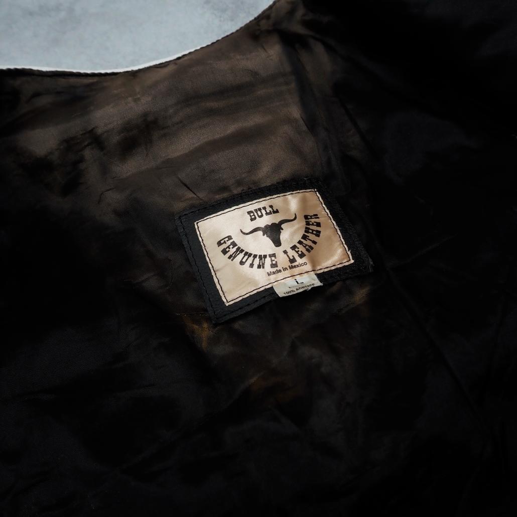 メンバー直筆サイン入り COOLS HUNGRY MAN 本革バイカーベスト