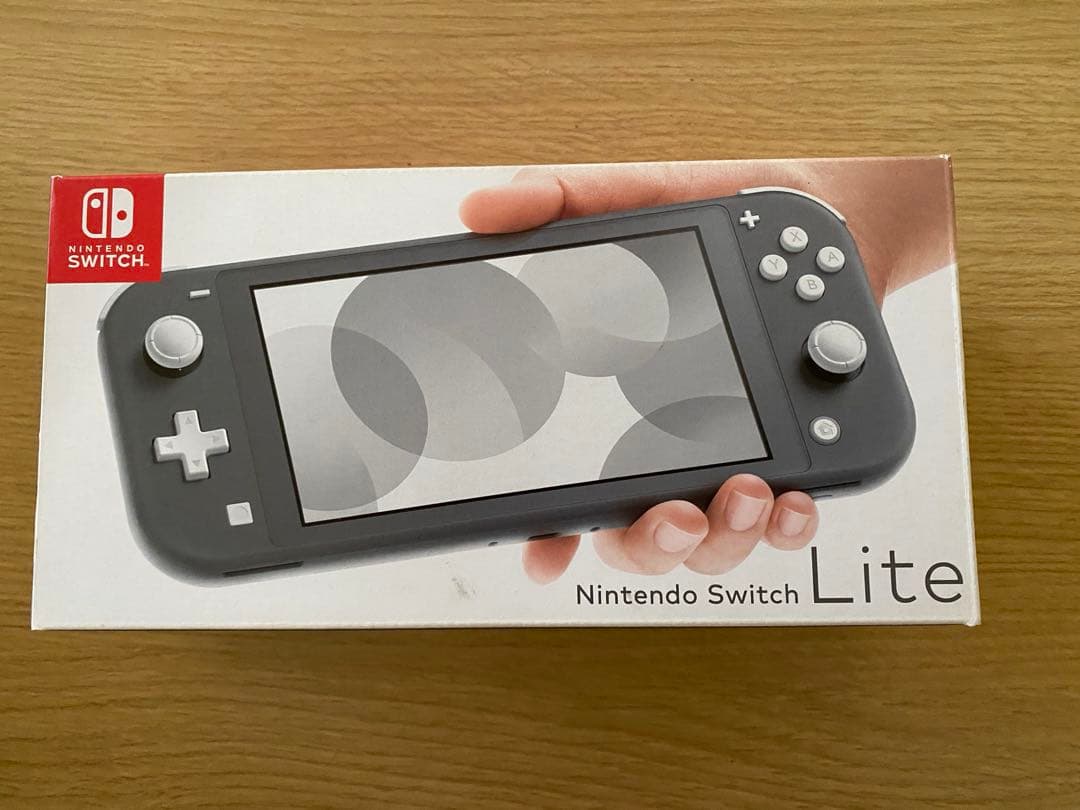 Nintendo Switch Lite グレー 充電器 フィルム スプラ2付き