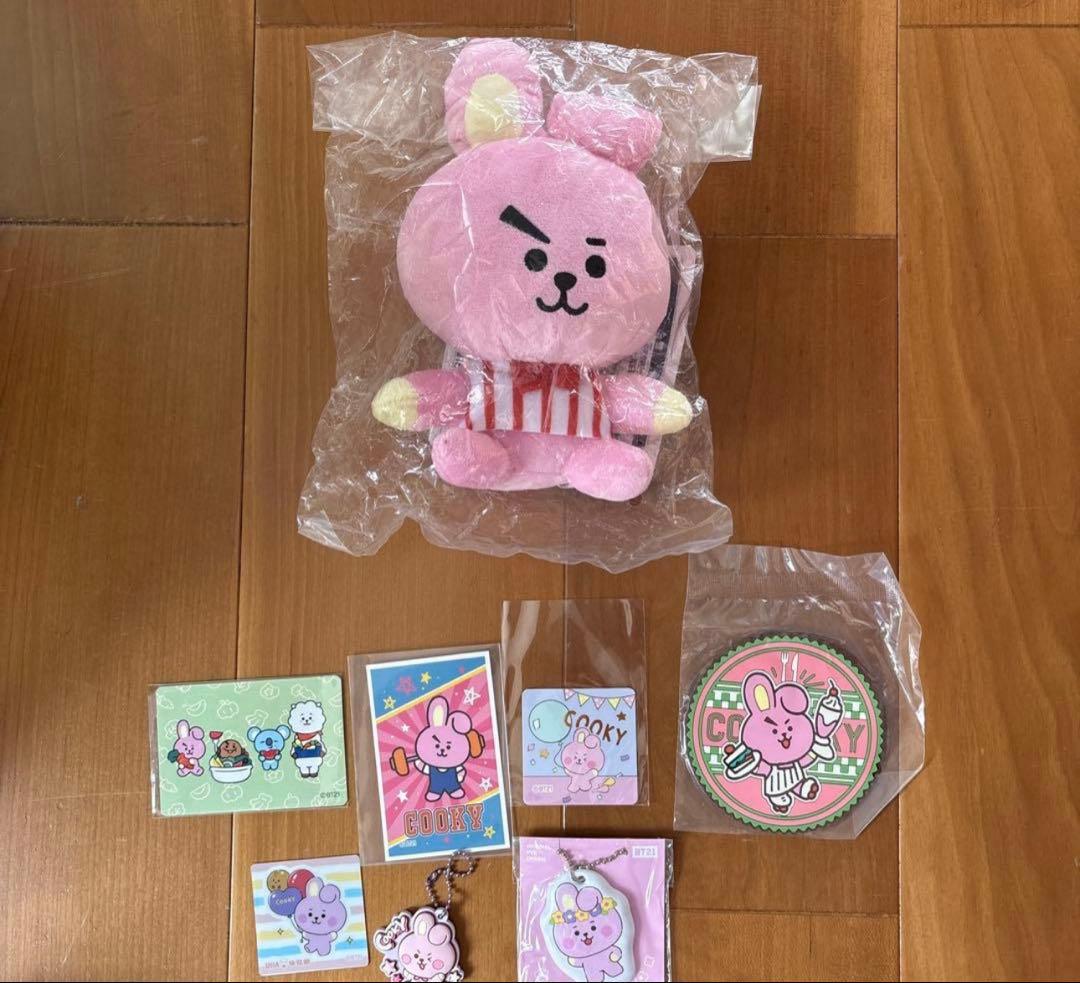 BTS BT21 COOKY JUNGKOOK ジョングク　クッキー　セット