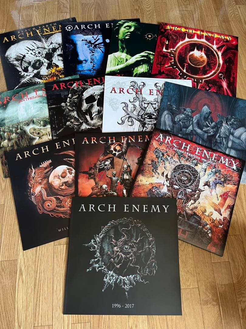 ARCH ENEMY 1996-2017 LPレコードBOX アーチエネミー