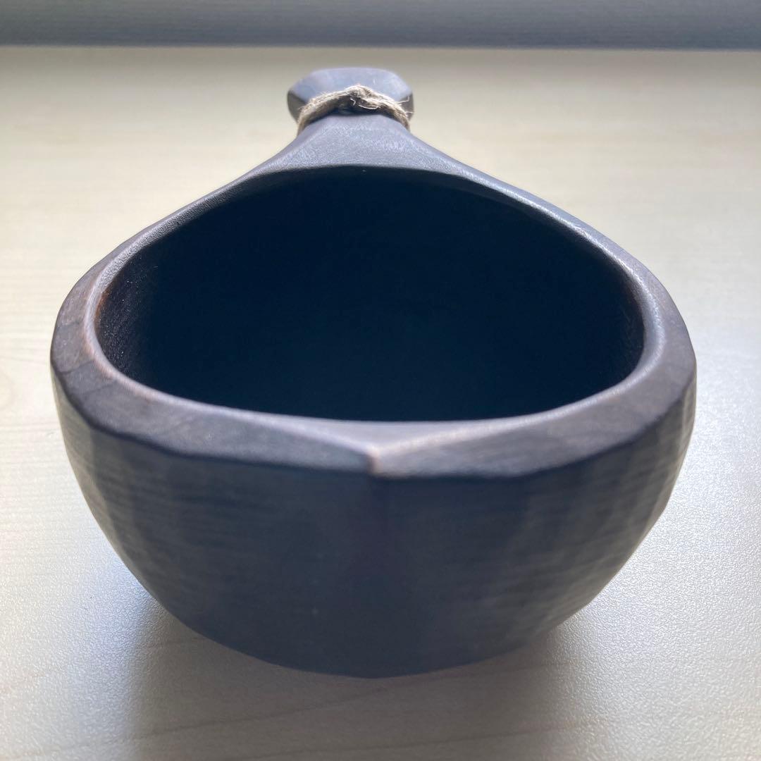 【新品】ソウルオブシベリア #1 ブラックペンダント　No.1840 ククサ